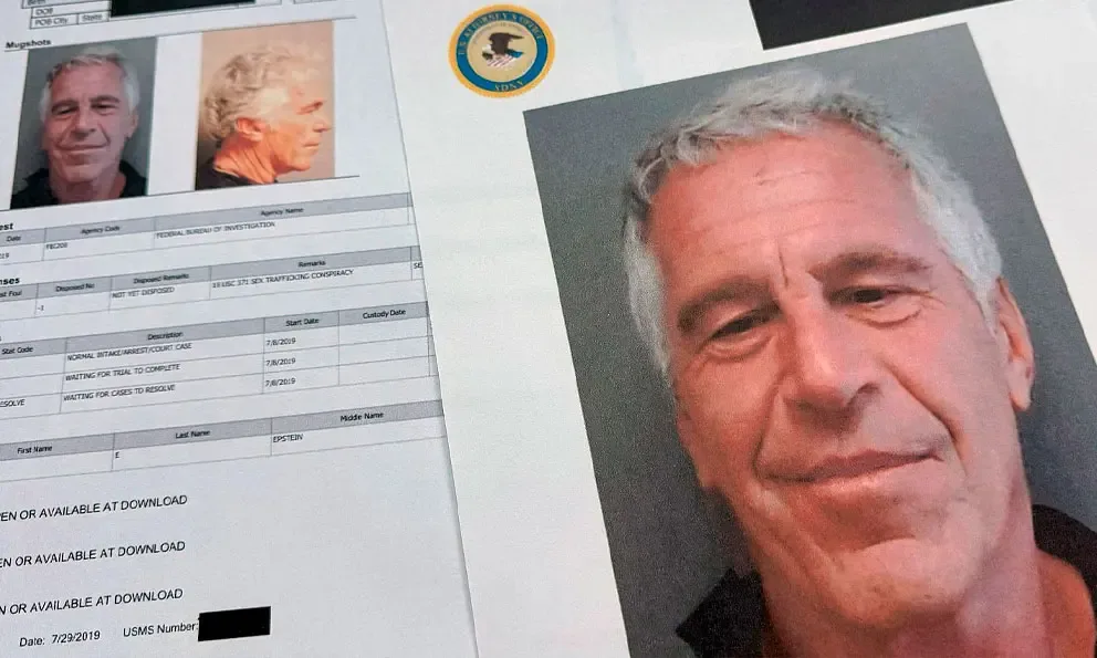 Documentos liberados por el Departamento de Justicia sobre el caso Epstein.
