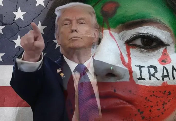 Donald Trump comenta sobre la suspensión de ejecuciones en Irán durante una rueda de prensa.