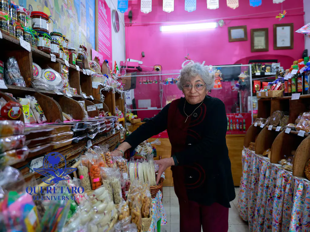 Dulcería Dulce Querétaro ofrece dulces artesanales de la región.
