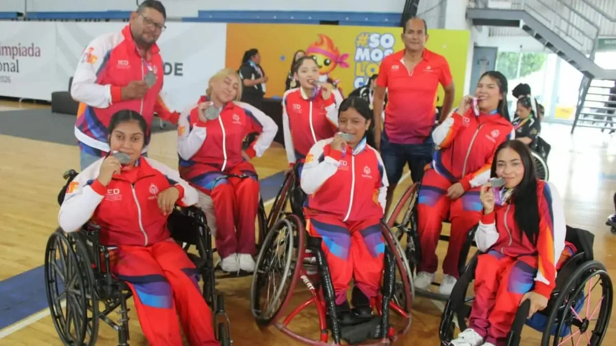 La selección femenil subcampeona suma una destacada actuación en la Paralimpiada Nacional.