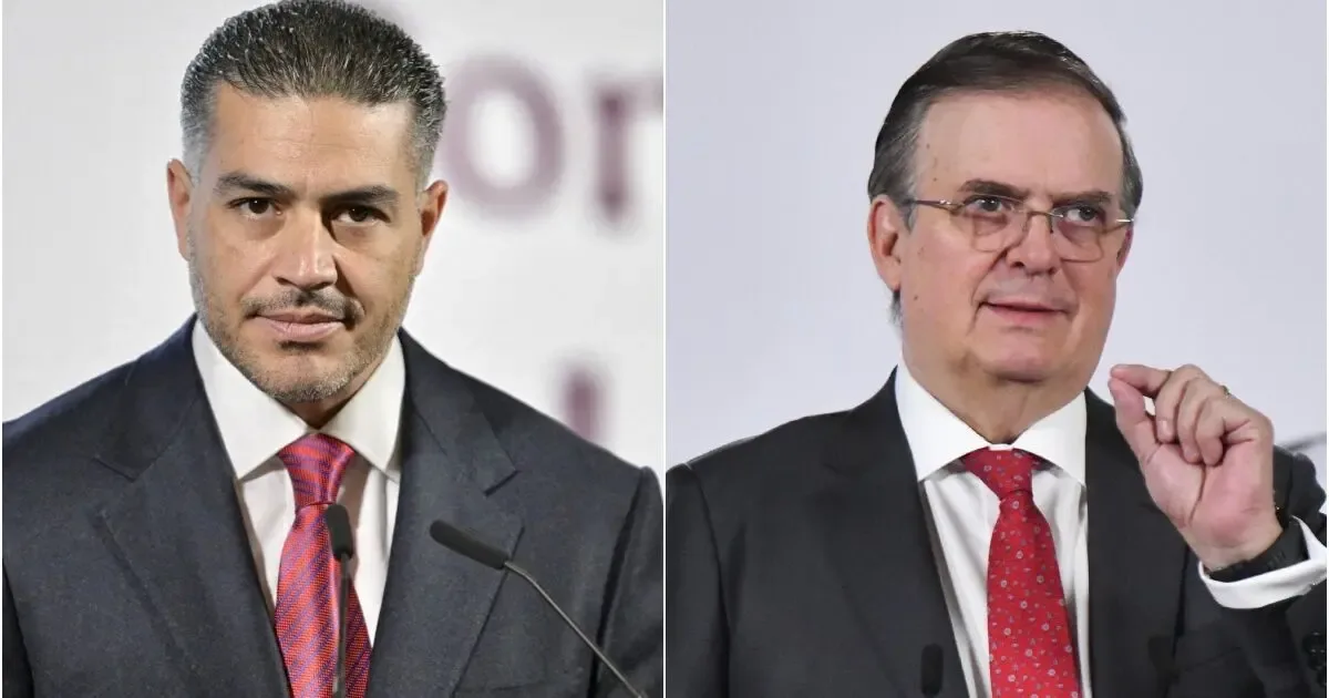 Ebrard y García Harfuch, figuras cruciales en la comunicación con Estados Unidos.