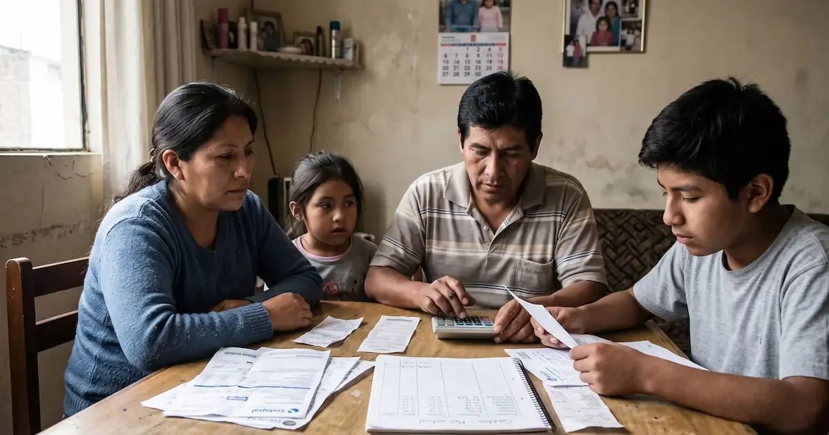 La situación económica de las familias peruanas se agrava, según proyecciones del economista Eduardo Recoba.