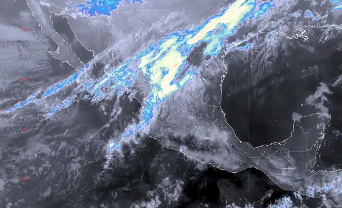 Efectos del frente frío número 29 en el clima de México.