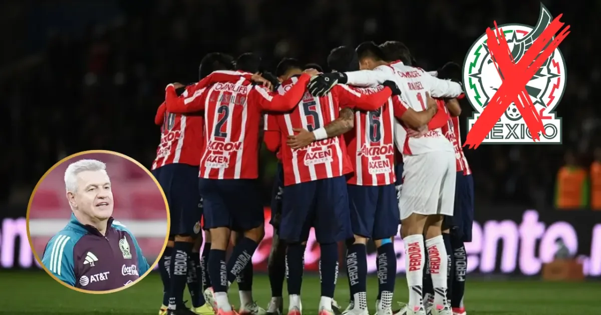 Efraín Álvarez, destacado jugador de Chivas, no fue convocado por Javier Aguirre.