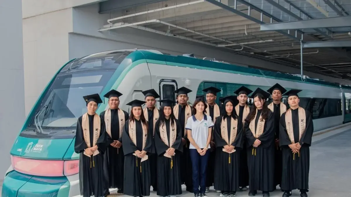 Egresados están listos para fortalecer el Tren Maya y la movilidad en el país.