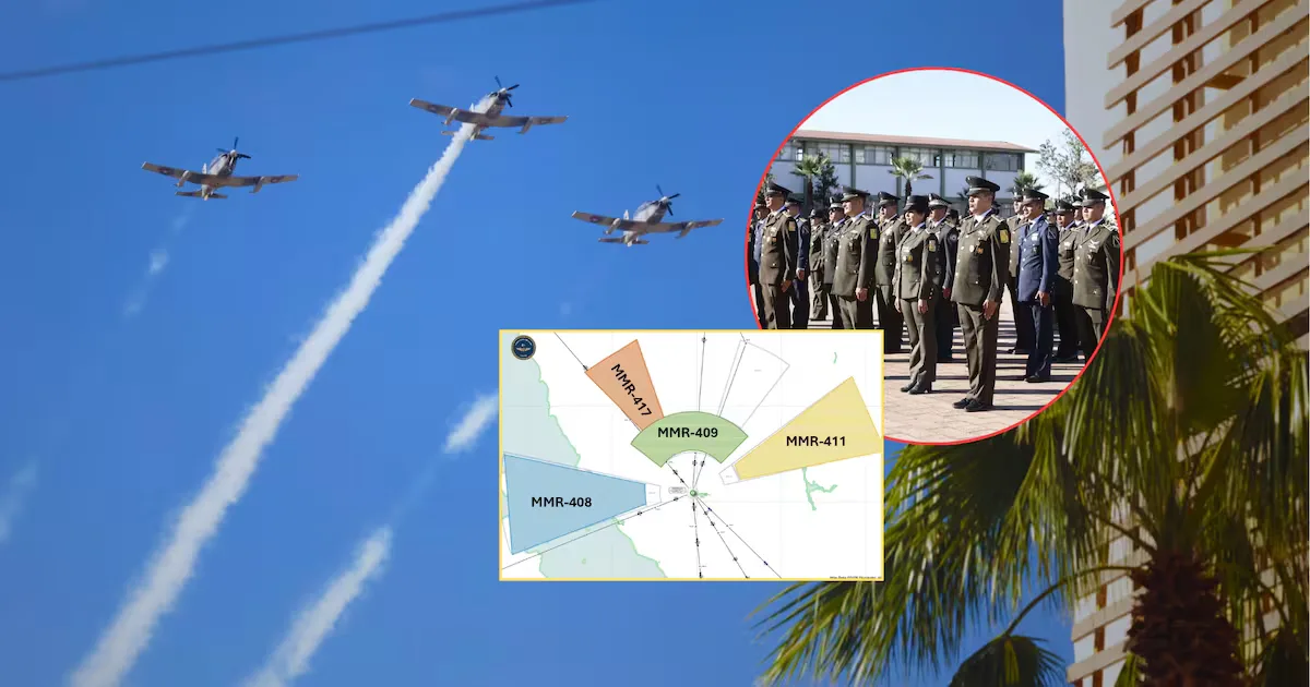 Ejercicios de la Fuerza Aérea Mexicana en Hermosillo durante el Mundial 2026.