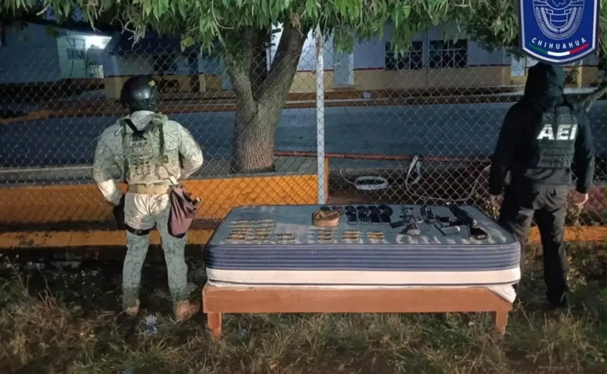 La confrontación se produjo durante un operativo de seguridad en un área escolar.