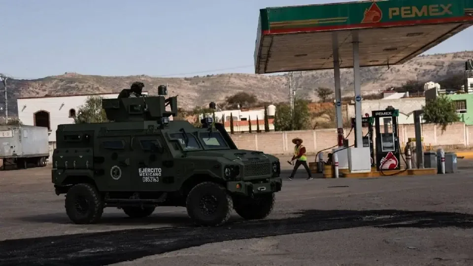 El abatimiento del líder del CJNG provoca caos en carreteras veracruzanas.