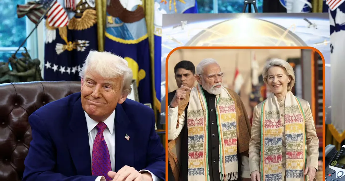El acuerdo comercial entre la Unión Europea e India se firmó en Nueva Delhi.