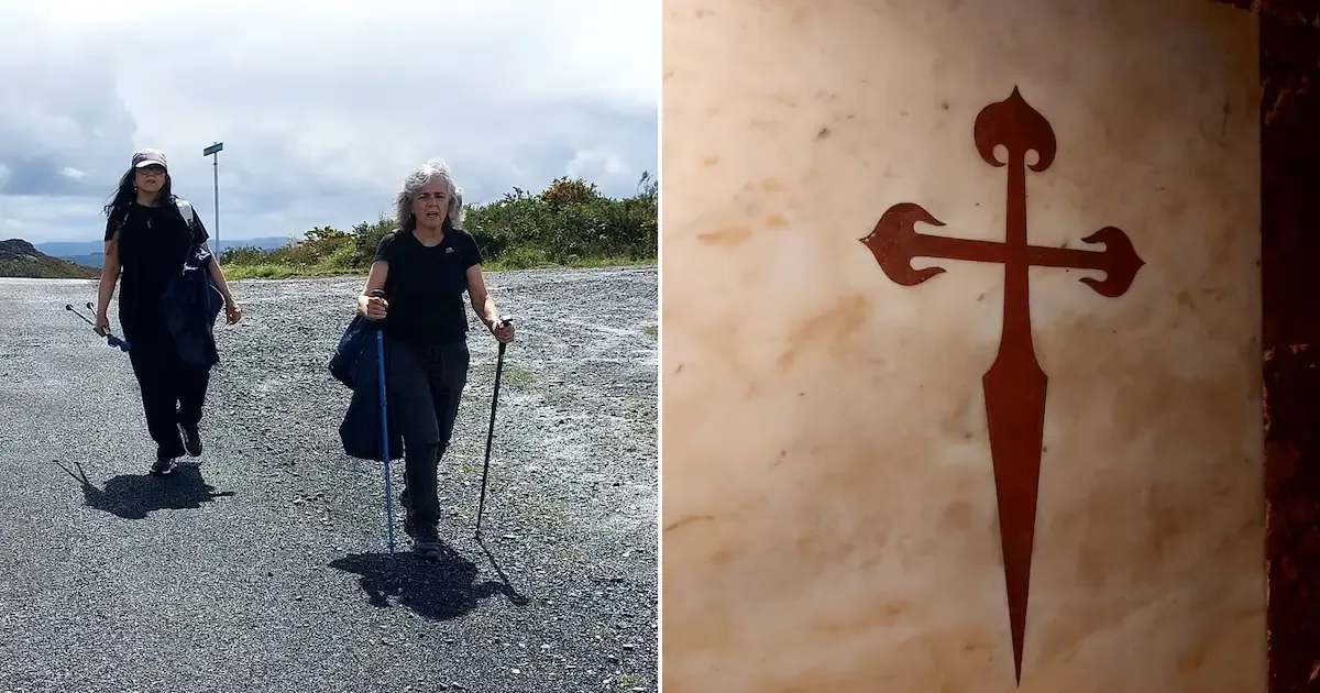 Tres hermanas afrontan el reto del Camino de Santiago, fusionando desafío físico y conexión con la historia.