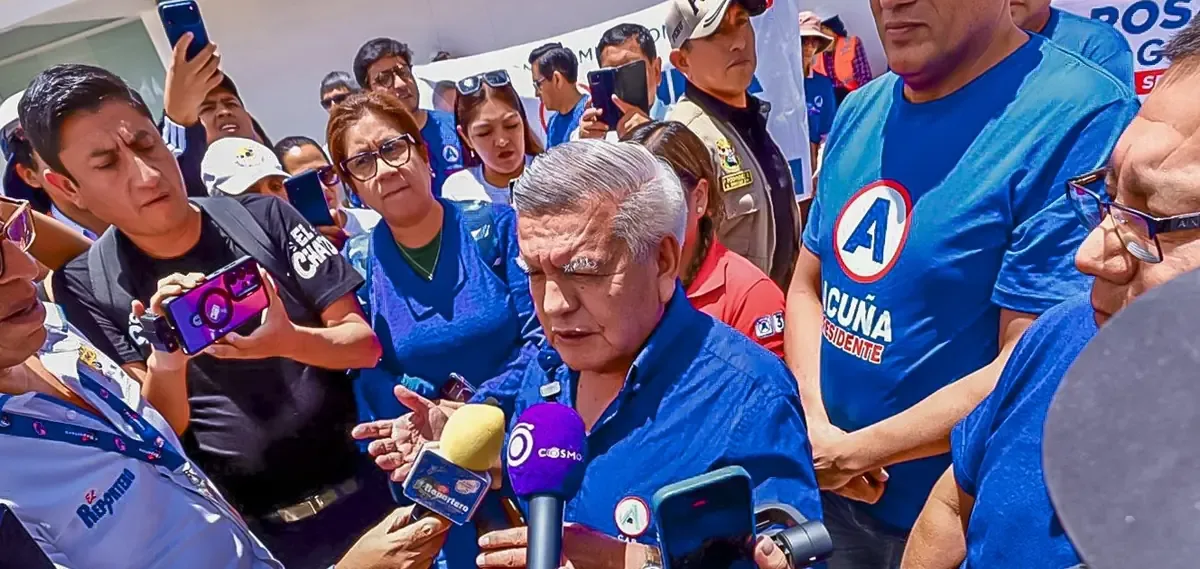 El candidato presidencial propone una ley para fortalecer la seguridad en Huaraz mediante la participación ciudadana.