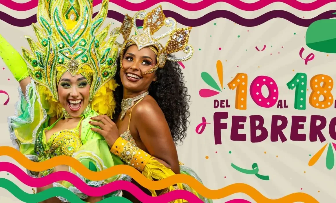 El Carnaval de Veracruz, reconocido por su alegría, se realizará del 10 al 18 de febrero, atrayendo visitantes de todo el mundo.