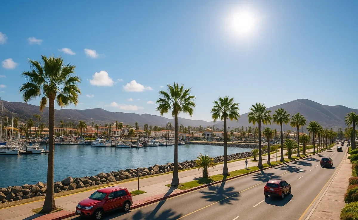 El clima en Ensenada es perfecto para disfrutar de actividades al aire libre.