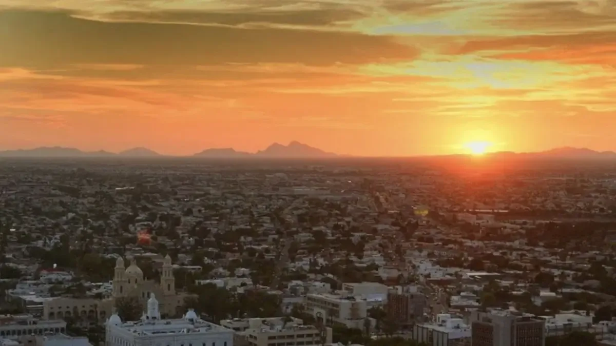 El clima en la capital de Sonora presenta contrastes térmicos a lo largo del día.