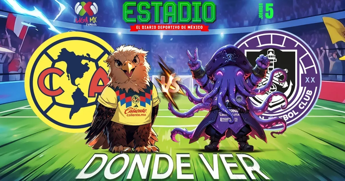 El Club América Femenil busca mantener su invicto ante Mazatlán Femenil en el torneo.