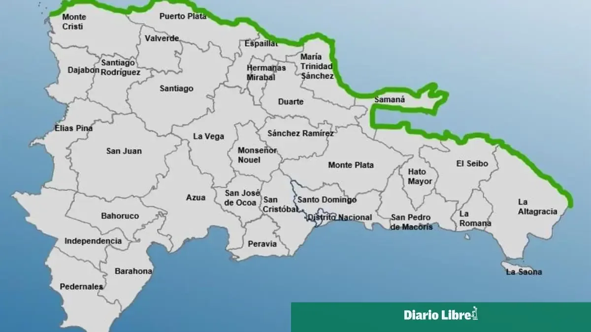 El COE advierte de oleaje de hasta 10 pies y recomienda precauciones.