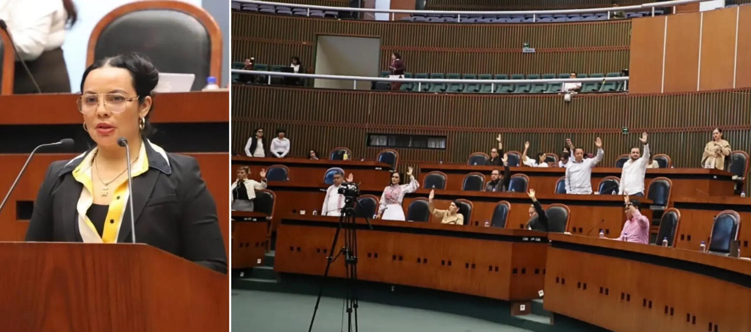 El Congreso del Estado de Guerrero discutiendo medidas de atención tras el sismo en San Marcos.