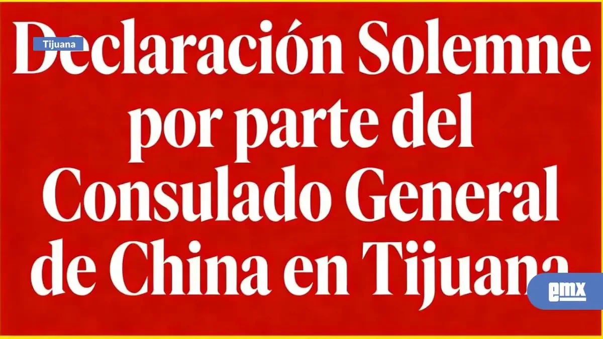 El Consulado chino en Tijuana defiende las políticas en Xinjiang tras acusaciones estadounidenses.