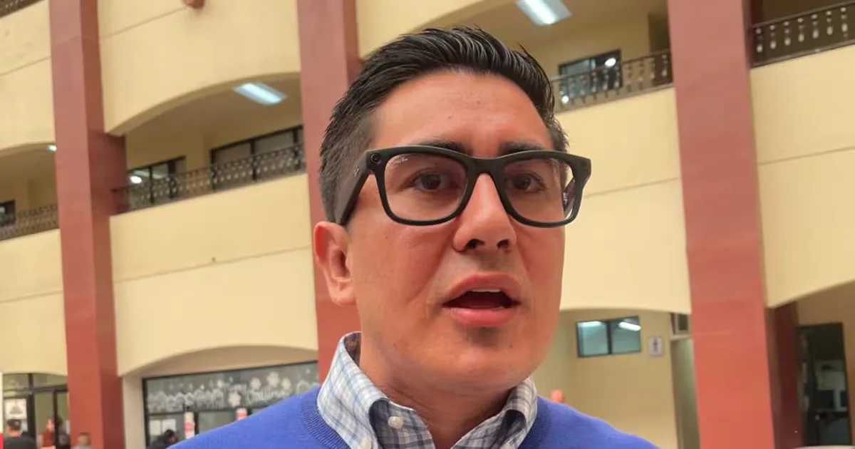 “El diputado Diego Echevarría durante el anuncio de la auditoría para el bulevar Popotla.”