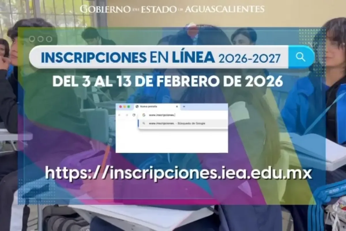 El director del IEA, Luis Enrique Gutiérrez Reynoso, anuncia inscripciones.