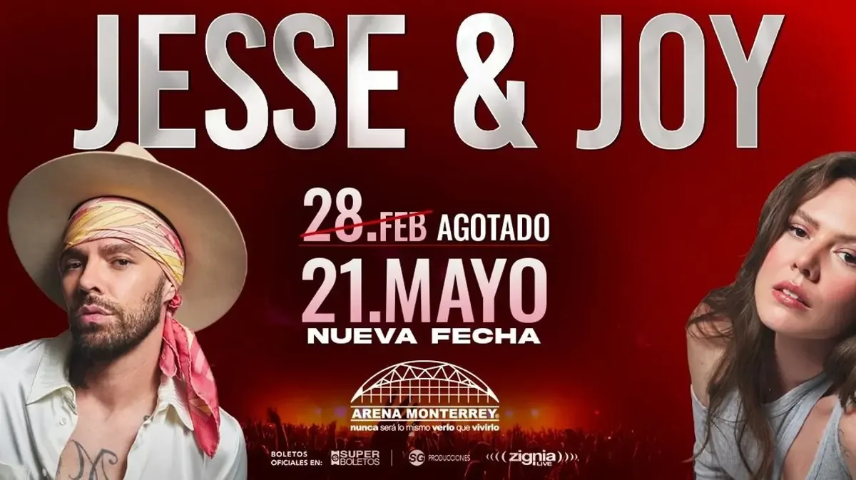El dúo pop regresará a Monterrey el 21 de mayo tras un lleno total en su primer show.
