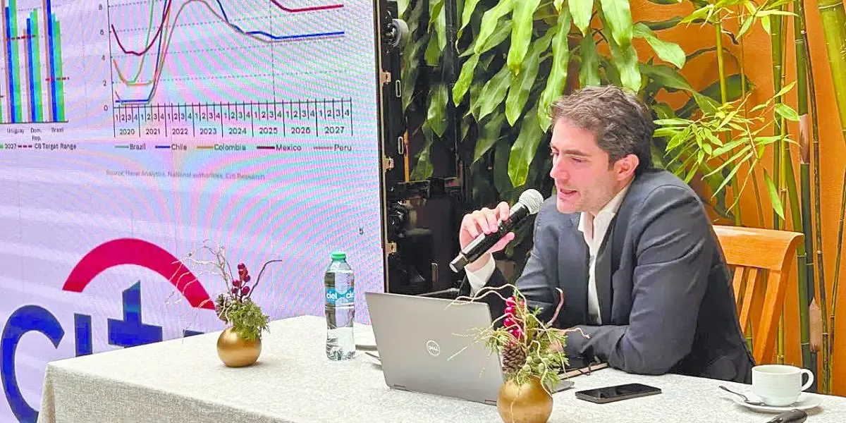 El economista Julio Ruiz de Citi comparte proyecciones del PIB mexicano.