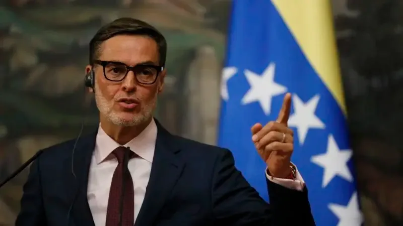 El embajador Félix Plasencia durante su visita a Washington, D.C.