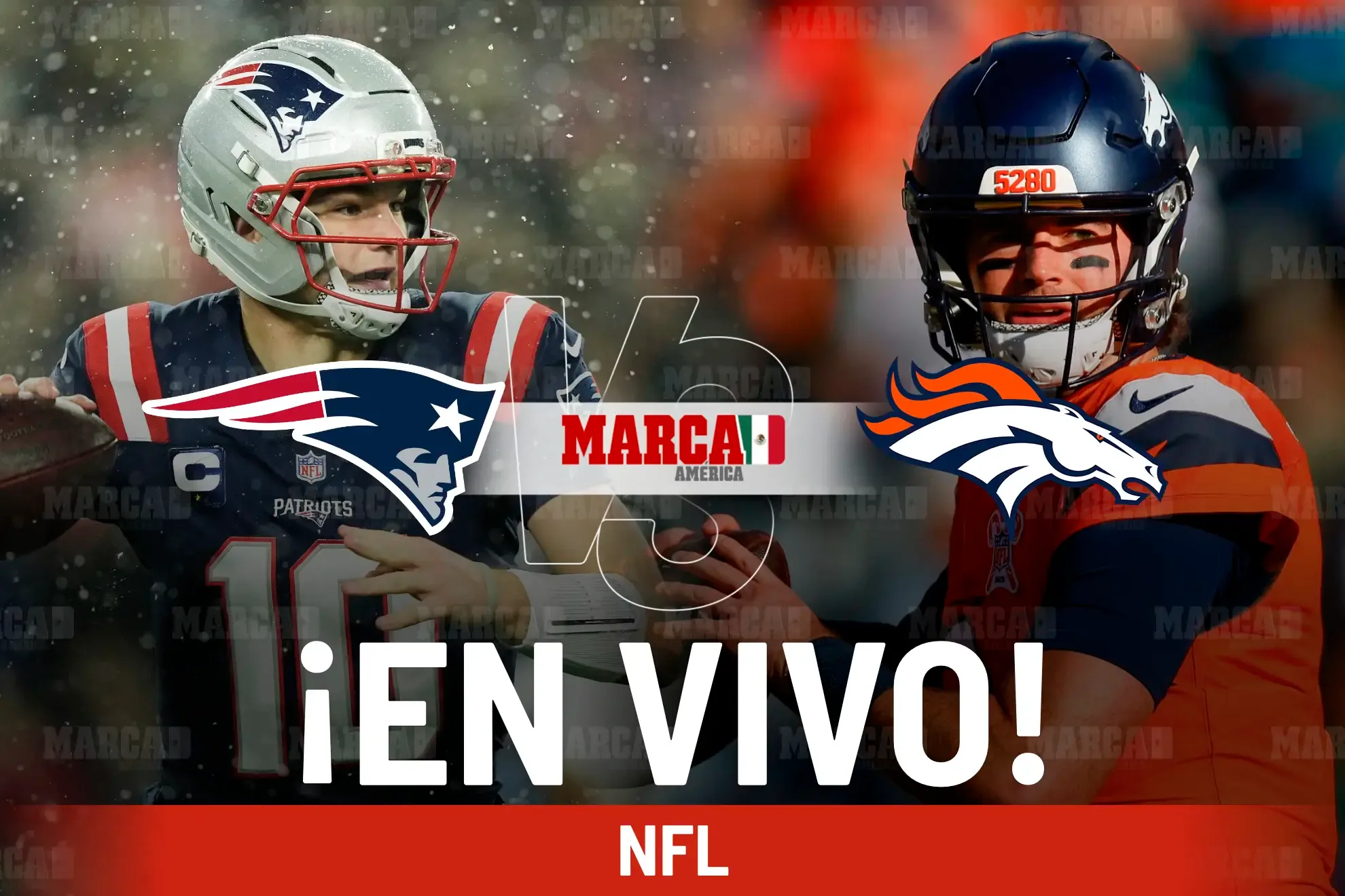 El enfrentamiento entre Patriots y Broncos en la Final de la AFC se vive con gran expectativa.