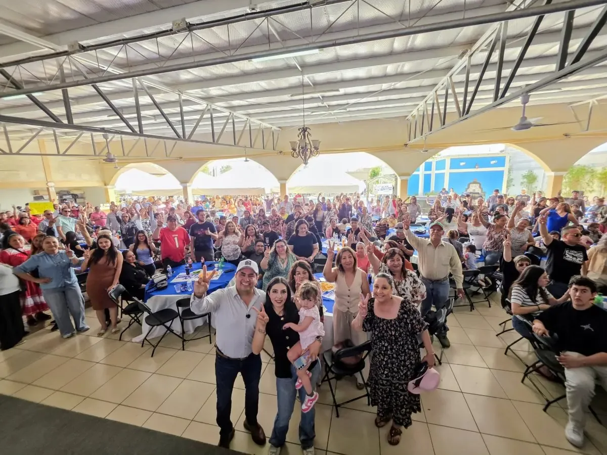 El evento evidenció el respaldo ciudadano al proyecto de Falomir para Chihuahua capital.