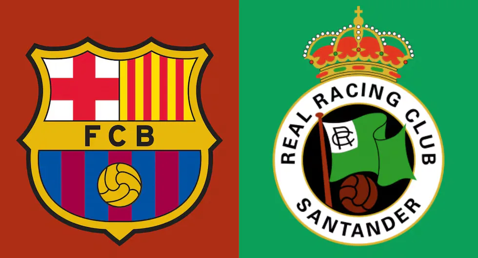 "El FC Barcelona se prepara para enfrentar al Racing en la Copa del Rey."