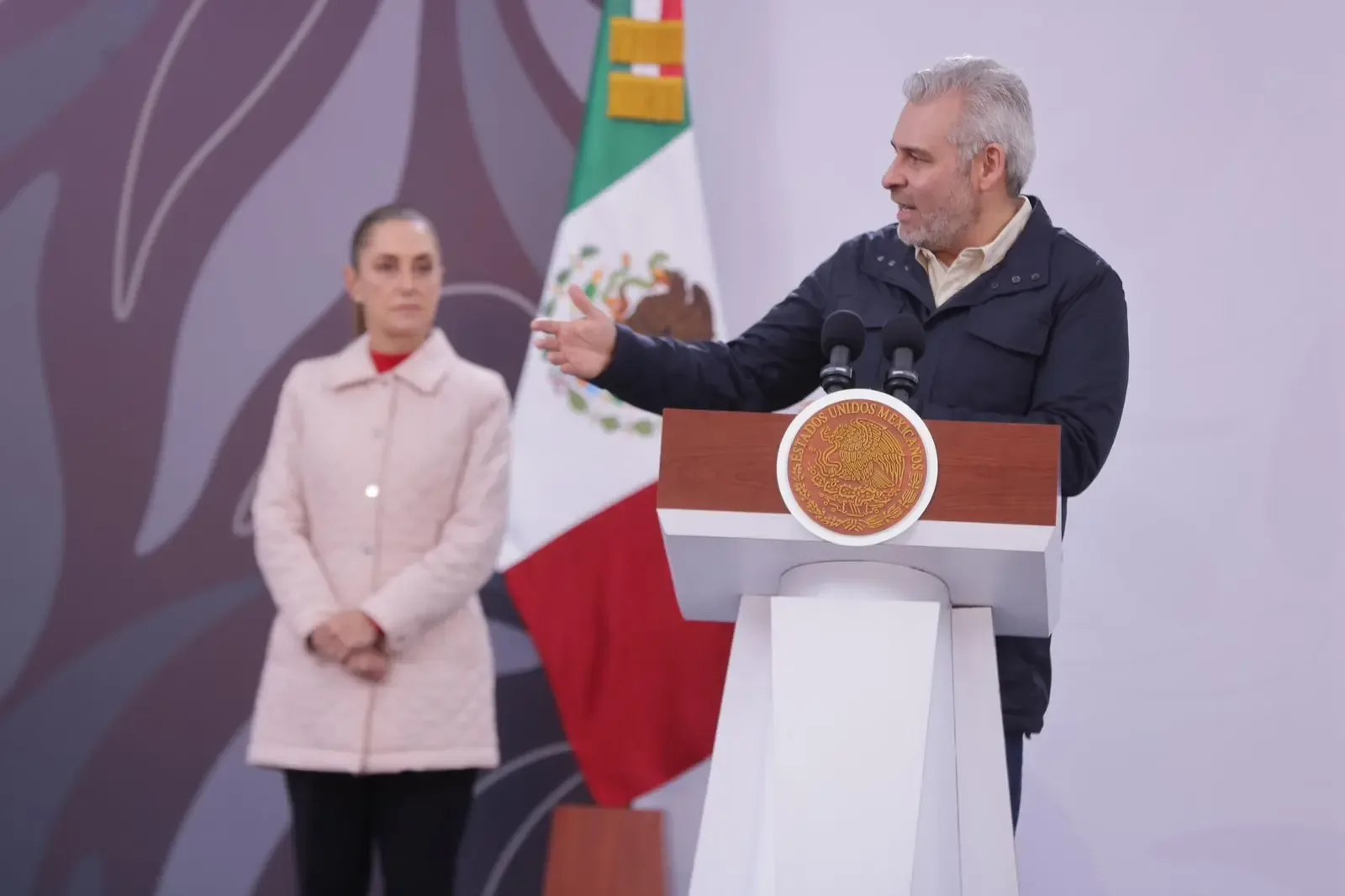 El gobernador Alfredo Ramírez Bedolla destaca logros del Plan Michoacán en Morelia.