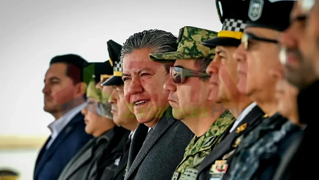 El Gobernador David Monreal toma protesta al Coronel César Gustavo Ramos Lozano.
