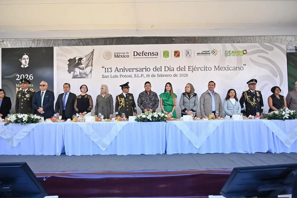 El Gobernador de San Luis Potosí destacó la colaboración con las Fuerzas Armadas para mejorar la seguridad en el estado.