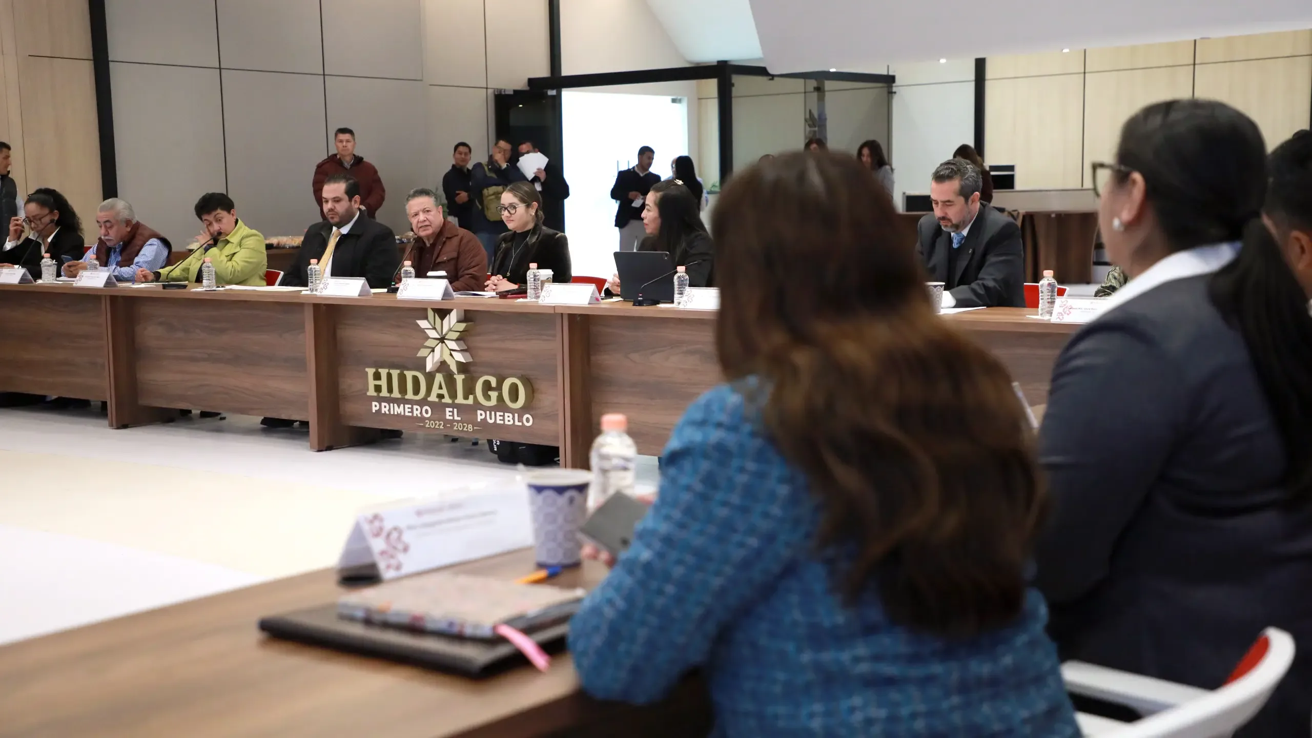 El gobernador Julio Menchaca Salazar durante la sesión del Consejo Estatal de Salud.