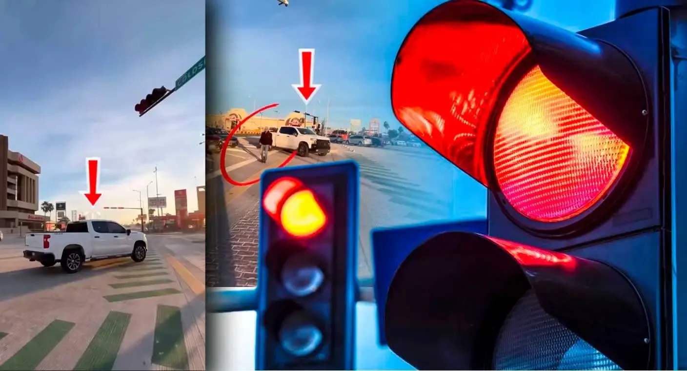 El incidente ocurrió en el nuevo paso desnivel en Hermosillo, Sonora.