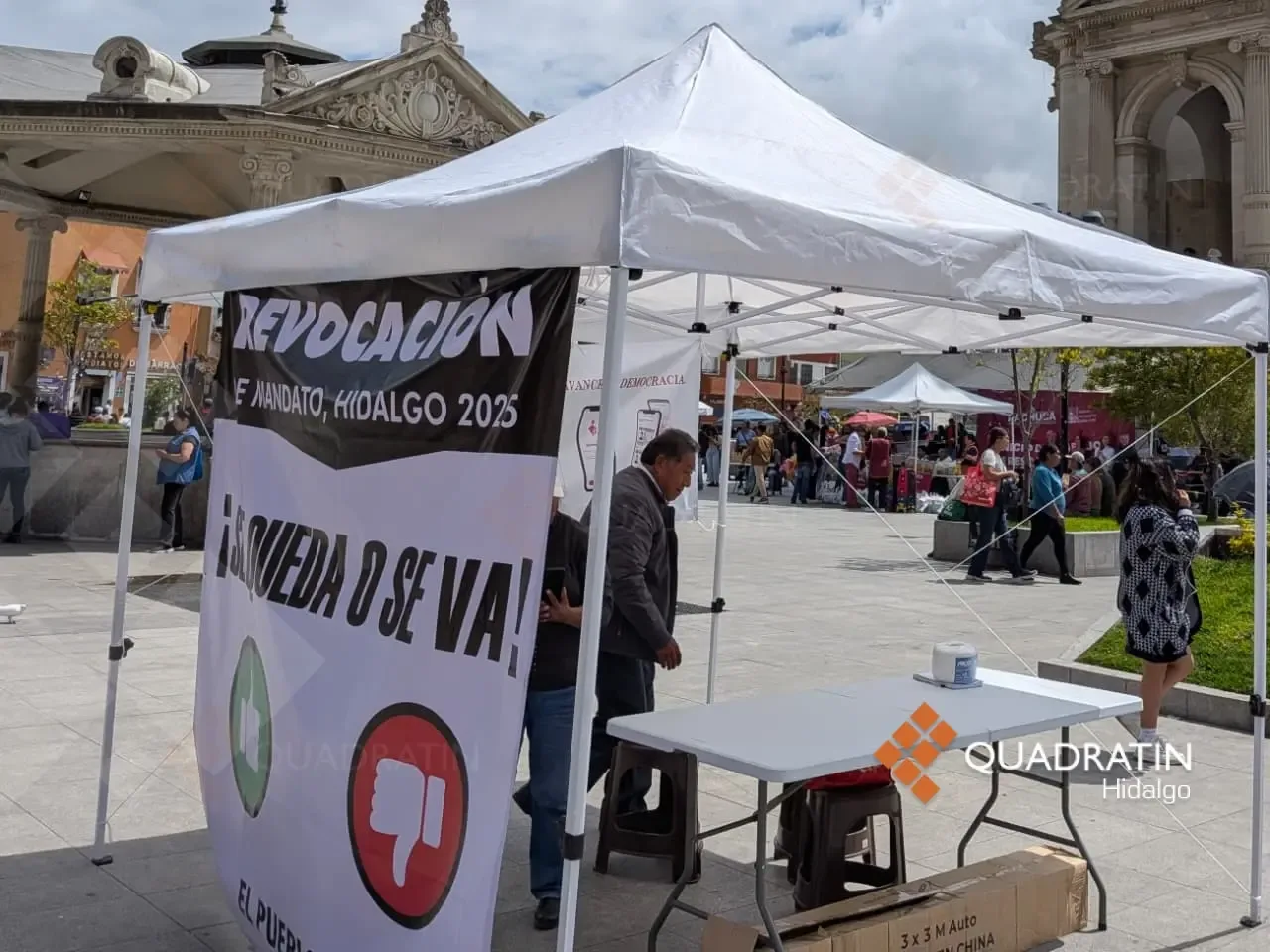 El Instituto Electoral de Hidalgo confirma fracaso en la revocación de mandato.