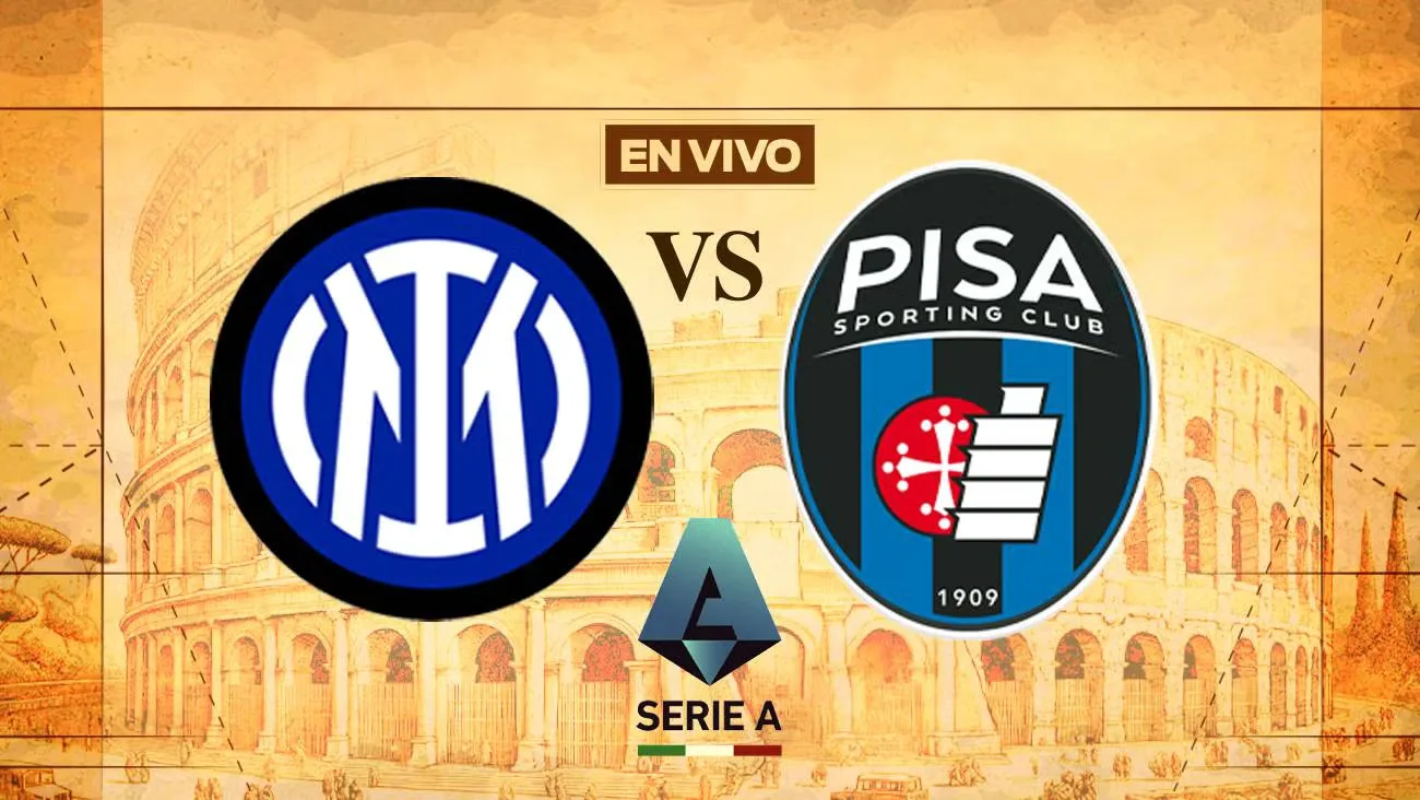 El Inter de Milán busca consolidar su liderato ante el Pisa en la Serie A.
