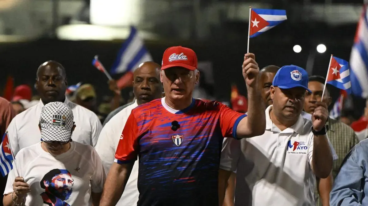 El mandatario cubano advierte sobre un posible ataque militar de EE. UU. a Cuba.