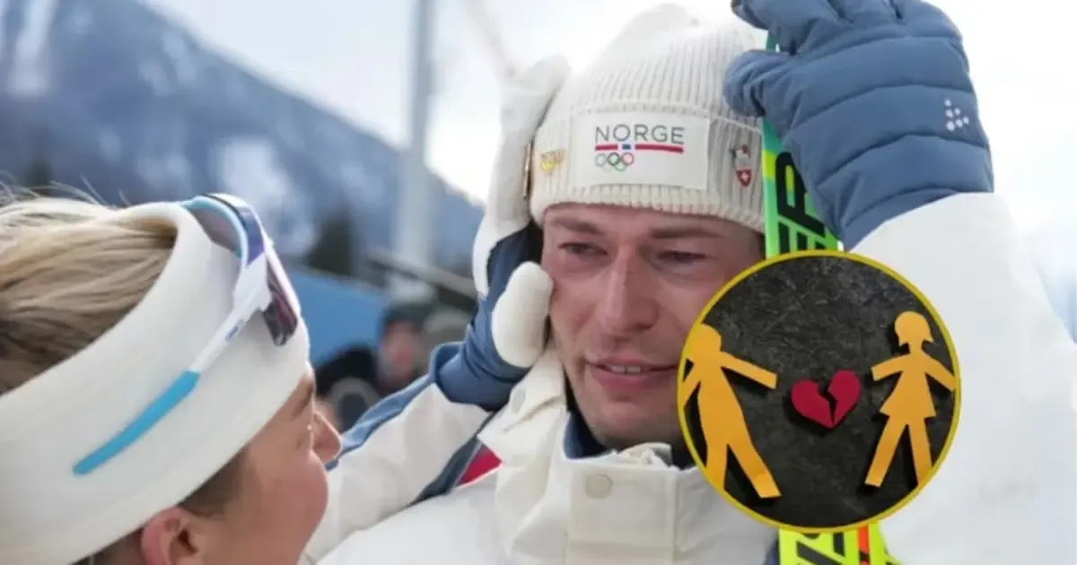 El medallista olímpico noruego se arrepiente de hacer pública su infidelidad en medio de la celebración.