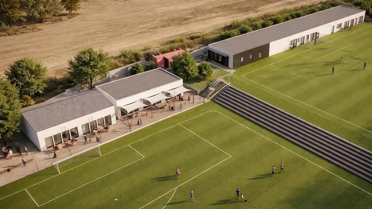 El nuevo complejo deportivo mejorará las instalaciones del club y promoverá el crecimiento económico local.