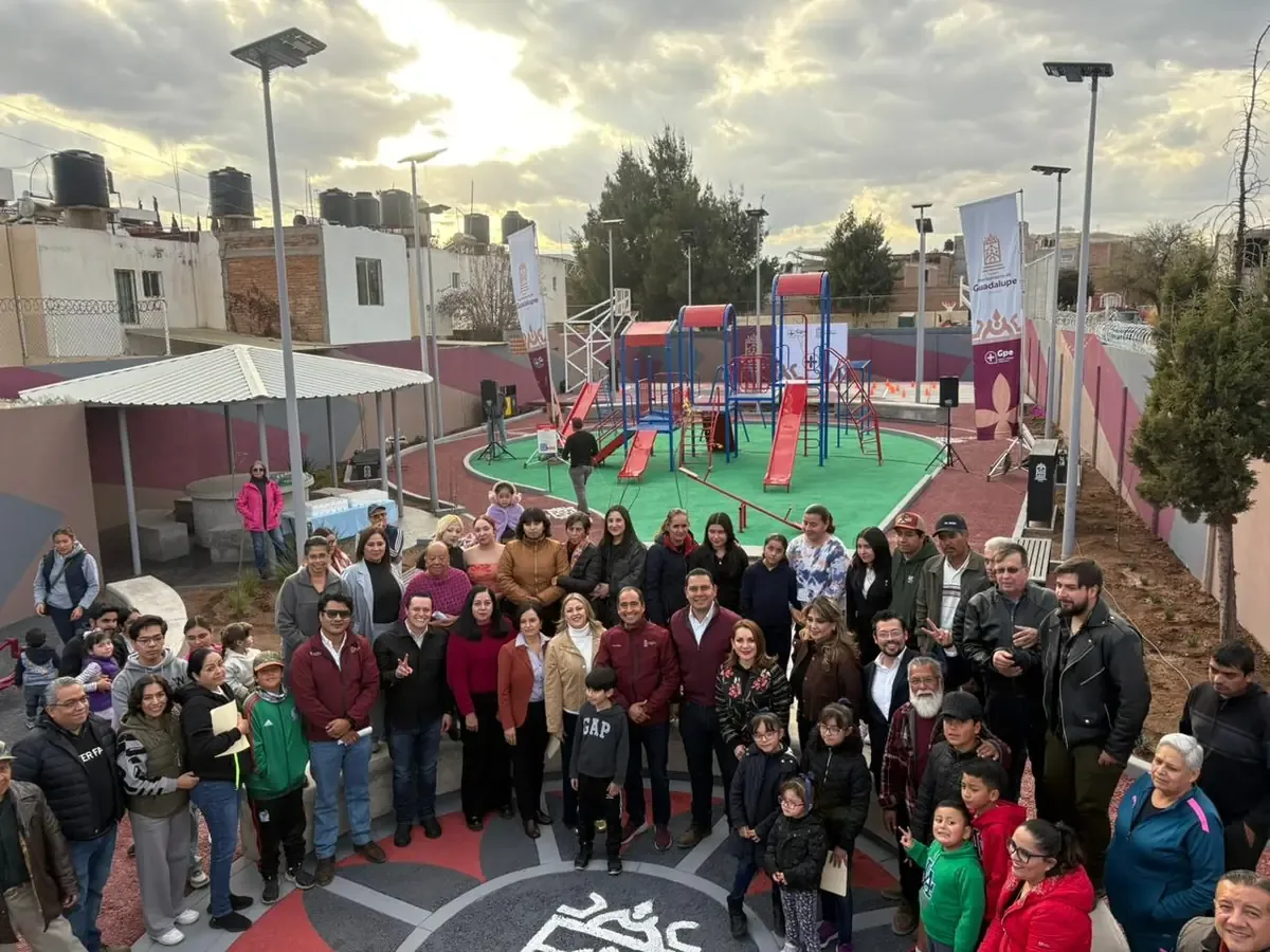 El nuevo espacio promueve la actividad deportiva y la seguridad comunitaria en Guadalupe.
