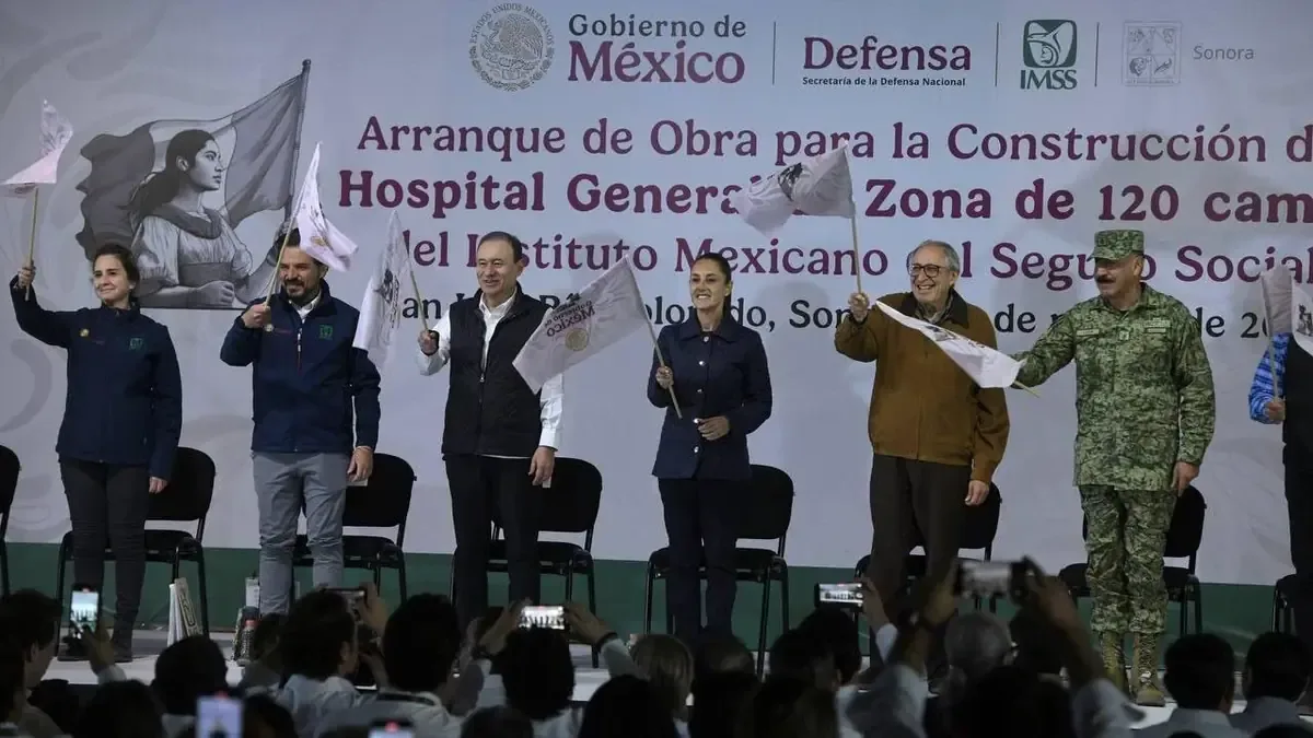 El nuevo hospital beneficiará a más de 128 mil derechohabientes en la región fronteriza.