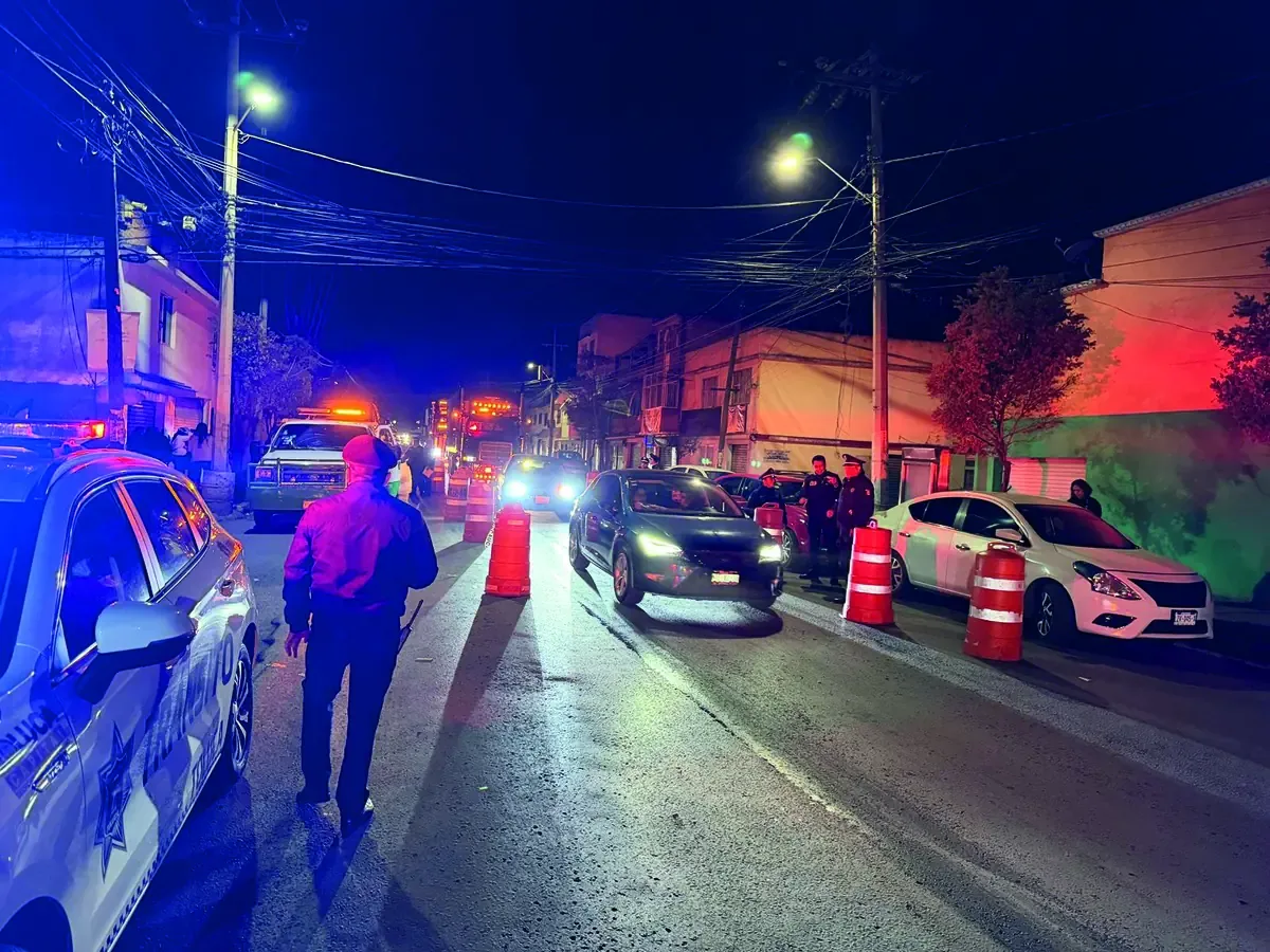El operativo busca disminuir accidentes provocados por conductores alcoholizados en la capital del Estado de México.