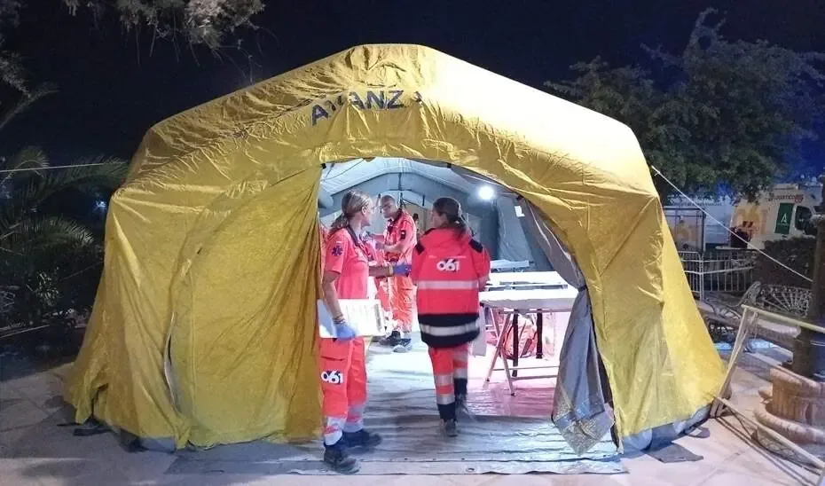 Se registran cifras de atención sanitaria por debajo de años anteriores en la procesión de la Virgen del Rocío.
