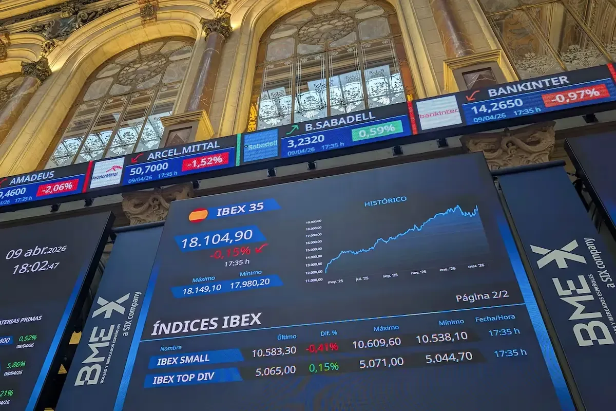 El optimismo por negociaciones de paz impulsa a las Bolsas europeas, destacando al Ibex.