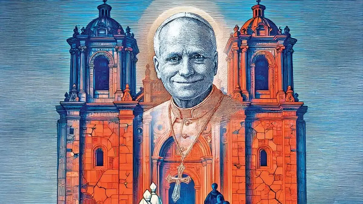 El papa León XIV durante una ceremonia en la Santa Sede.