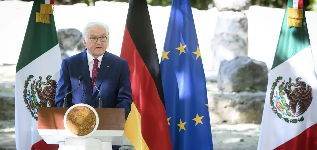 El presidente alemán destaca la relevancia de México como socio estratégico en medio de crisis globales.