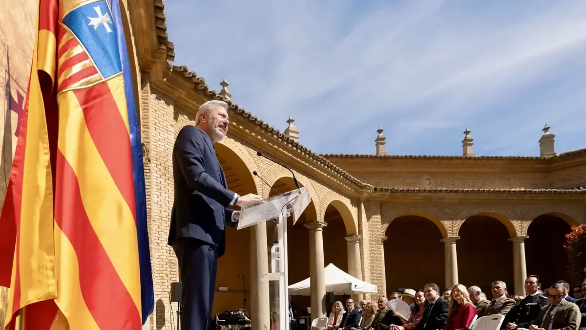 El presidente de Aragón destaca inversiones para el crecimiento y futuro de Teruel.