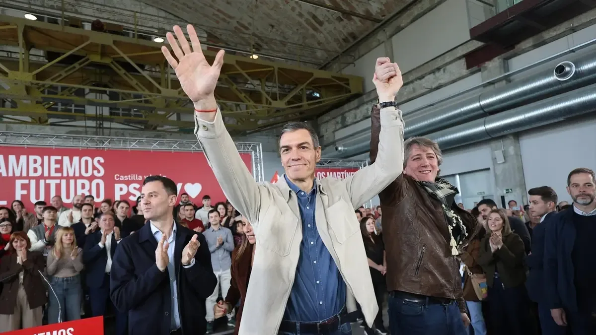 El presidente del Gobierno pide un cambio en Castilla y León para frenar a PP y Vox.