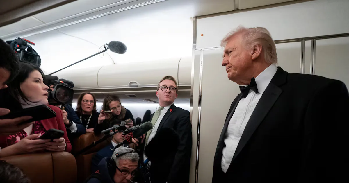 El presidente Donald Trump anuncia un acuerdo energético entre EE. UU. e India.
